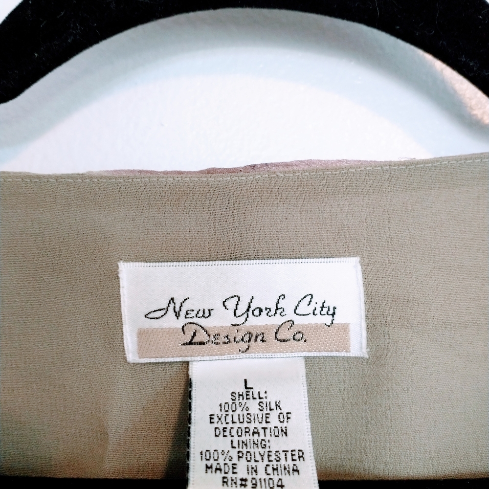 Silk vintage top - Picture 3 of 5